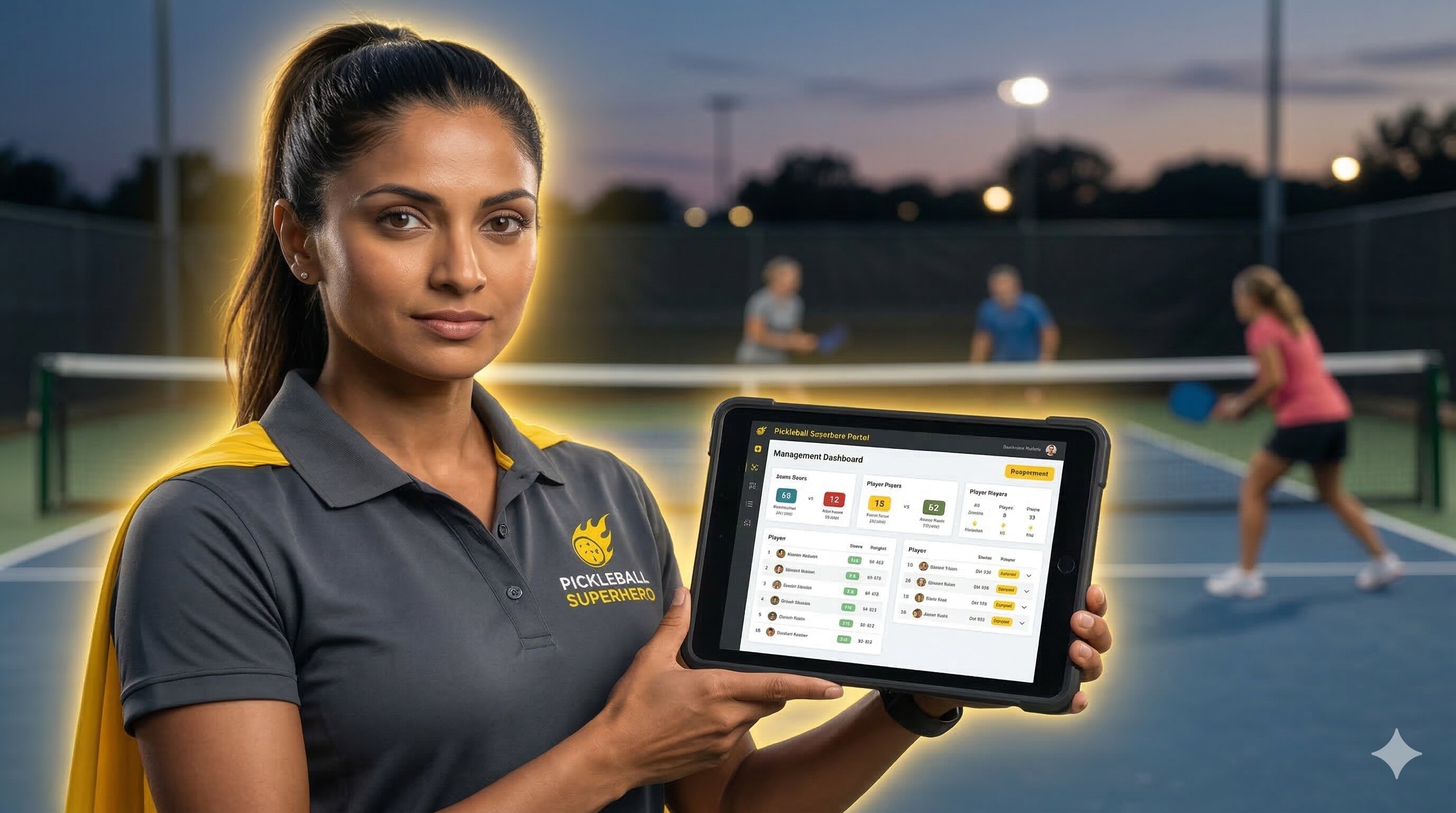 Pickleball league play